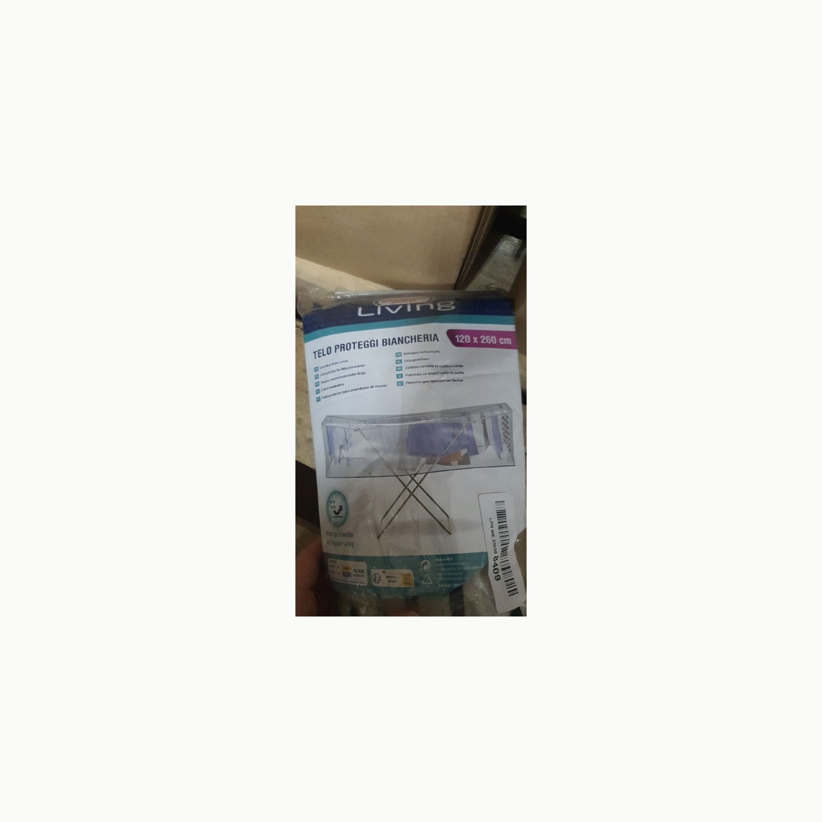 DOMO PAK LIVING Telo proteggi biancheria