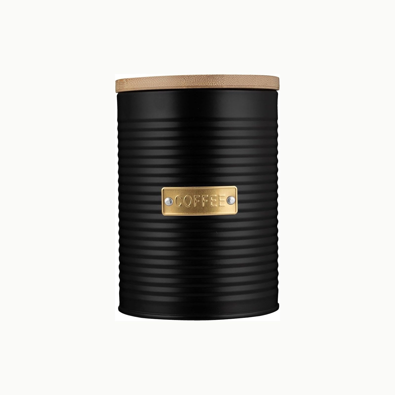 TYPHOON OTTO Kaffeedose luftdicht 1,4 L, Bambusdeckel und Silikondicht